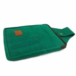 Multifunktions Bauchtasche Allzweck Tasche Hülle aus Filz für Zuhause oder Arbeit, Grün Dunkelgrün Bild 8