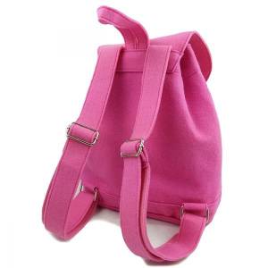 Rucksack Filzrucksack Tasche aus Filz unisex bag handgemacht pink Bild 2