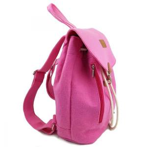 Rucksack Filzrucksack Tasche aus Filz unisex bag handgemacht pink Bild 3