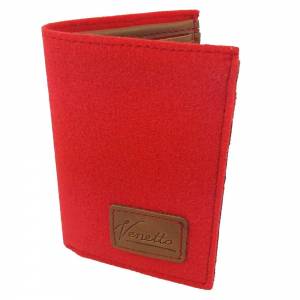 Portemonnaie Geldbörse Geldbeutel Brieftasche Tasche Frauen wallet rot Bild 1