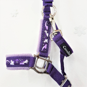 Halfter Pony "Einhörnchen"~lila