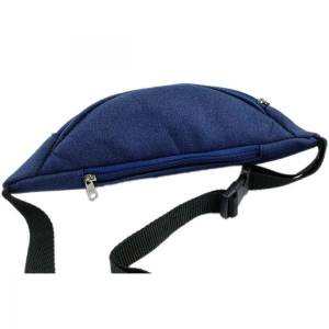 Gürteltasche Bauchtasche Hüfttasche Filztasche Tasche aus Filz Wandertasche Freizeittasche, Blau Bild 4