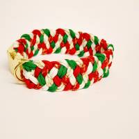Weihnachtliches Halsband, Hundehalsband Weihnachten Bild 2