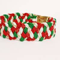 Weihnachtliches Halsband, Hundehalsband Weihnachten Bild 3
