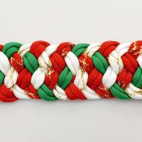 Weihnachtliches Halsband, Hundehalsband Weihnachten Bild 4