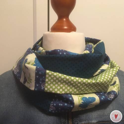 Wickelschal * Baumwolle * Schmetterlinge