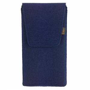 Gürteltasche vertikal Tasche Schutzhülle Filztasche Handytasche Hülle für iPhone 4, 5, 6, 7, 8, X Bild 2