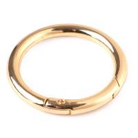 Karabiner Ring 34mm Gold Schwarz Silber Altmessing Bild 3