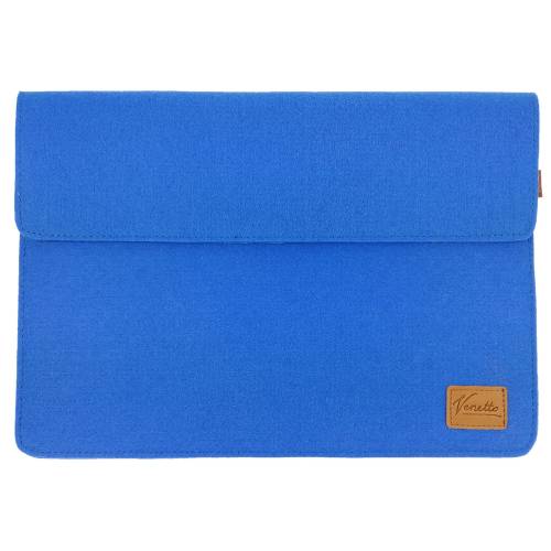 Tasche für 13 MacBook Tasche Sleeve Case Hülle aus Filz  Filztasche für Notebook Laptop Blau hell