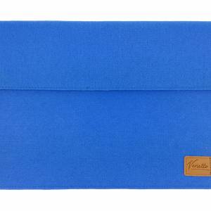 Tasche für 13 MacBook Tasche Sleeve Case Hülle aus Filz  Filztasche für Notebook Laptop Blau hell Bild 1