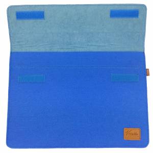 Tasche für 13 MacBook Tasche Sleeve Case Hülle aus Filz  Filztasche für Notebook Laptop Blau hell Bild 5