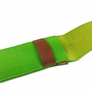 Brillenetui Tasche Hülle Schutzhülle Etui Brille grün Bild 2