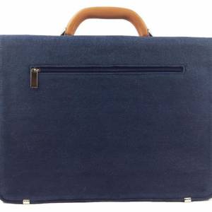 Für 13 " MacBook-Tasche 13.3" Surface Laptop Aktentasche Arbeitstasche Filztasche Businesstasche Handtasche Blau Bild 9