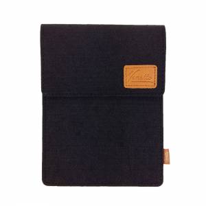 9.7 - 10.5" Tasche für Tablet eBook-Reader Hülle aus Filz Sleeve Schutzhülle schwarz