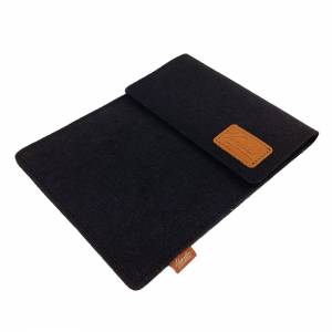 9.7 - 10.5" Tasche für Tablet eBook-Reader Hülle aus Filz Sleeve Schutzhülle schwarz Bild 4