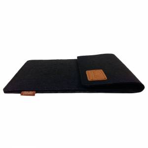 9.7 - 10.5" Tasche für Tablet eBook-Reader Hülle aus Filz Sleeve Schutzhülle schwarz Bild 5