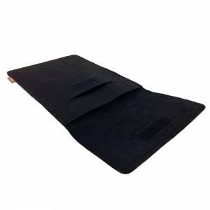 9.7 - 10.5" Tasche für Tablet eBook-Reader Hülle aus Filz Sleeve Schutzhülle schwarz Bild 7