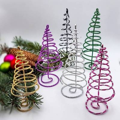 Tannenbaum Aludraht Deko