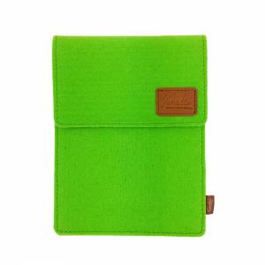 9.7 - 10.5" Tasche für Tablet eBook-Reader Hülle aus Filz Sleeve Schutzhülle Grün hell Bild 1