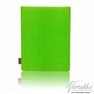 9.7 - 10.5" Tasche für Tablet eBook-Reader Hülle aus Filz Sleeve Schutzhülle Grün hell Bild 2