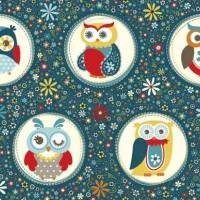 BW Adorn It "Nested Owls" dunkelblau Bild 1