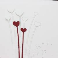 Liebeskarte, Karte zum Valentinstag, Grußkarte für deinen Herzensmensch Bild 2