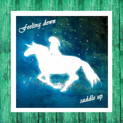 Karte "Einhorn", Grußkarte, Glückwunsch, Doppelkarte, Postkarte, Pferd,  Gesundheit, Motivdruck