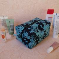 besondere Kosmetiktasche, BoxyBag, Utensilo, Kulturbeutel, Make-up Tasche mit Reißverschluß, Bild 1