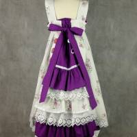 Schürzen-Kleid "Feliz Rose-Violetta" Größe: 122/128 Bild 3