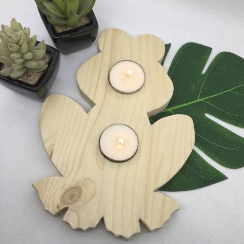 Märchenhafter Teelichthalter „Frosch“