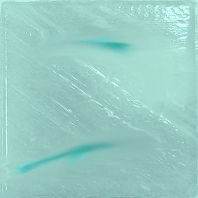 Murano Glas-Mosaik 20x20 mm Blau marmoriert