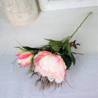 Pfingstrose rosa, Deko Blumen, Floristikbedarf Bild 3