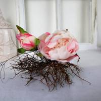 Pfingstrose rosa, Deko Blumen, Floristikbedarf Bild 4