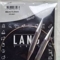 Lang Yarns Rundstricknadeln aus Metall, Stärke 15mm, Länge 80cm Bild 1