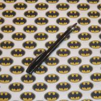 12,90 EUR/m Stoff Baumwolle Batman auf weiß, Lizenzstoff Bild 4