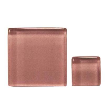 Soft-Glas-Mosaik 20x20 mm Rosa