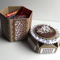 Box 'Pfaffenhütchen' ausgefallene Geschenkschachtel für jeden Anlass Bild 5