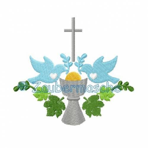 Kelch Stickdatei für den 10x10-Rahmen