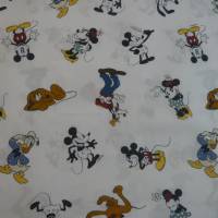 12,70 EUR/m Baumwolle Mickey Mouse & Friends / Pluto, Donald, Minnie Lizenzstoff Disney Bild 3