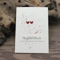 Liebeskarte, Karte zum Valentinstag, Grußkarte für deinen Herzensmensch Bild 1