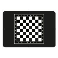 Fußmatte Schach, Geschenke für Schachspieler, Schachbrett, Matte Hauseingang 40 x 60 cm Bild 1