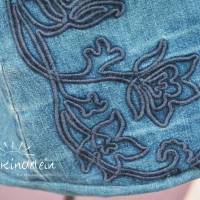 stylische Jeans-Tasche, upcycling, Einzelstück! Bild 3