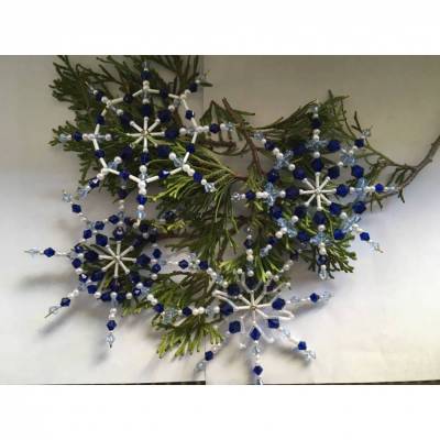 Weihnachtsdeko Set aus 4 Sternen