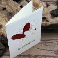 Liebeskarte, Karte zum Valentinstag, Grußkarte für deinen Herzensmensch Bild 4