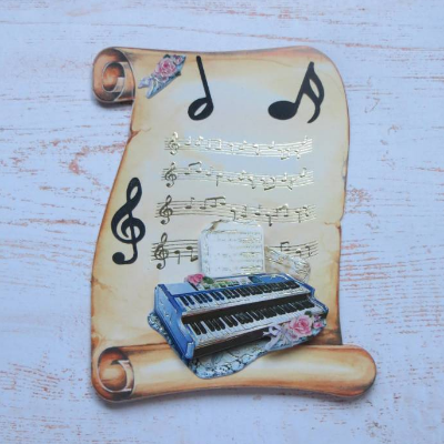 Geburtstagskarte Orgel,Keyboard, Gutscheinkarte,Grußkarte Musiker
