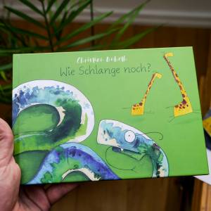 Kinderbuch - Wie Schlange noch? *Ein Bilderbuch mit Malseiten, Ein Buch mit lustige Illustrationen Bild 1