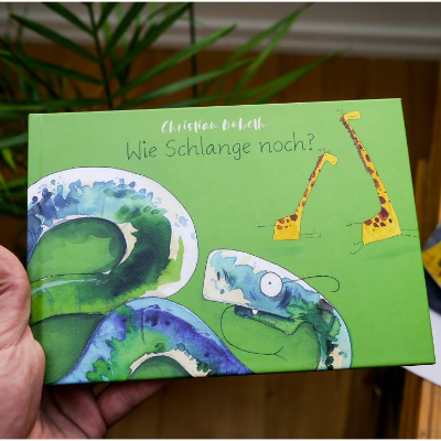 Kinderbuch - Wie Schlange noch? *Ein Bilderbuch mit Malseiten, Ein Buch mit lustige Illustrationen