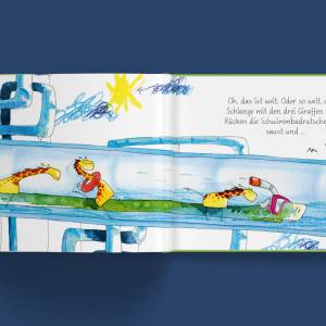 Kinderbuch - Wie Schlange noch? *Ein Bilderbuch mit Malseiten, Ein Buch mit lustige Illustrationen Bild 7