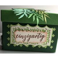 Traumhafte Geschenkbox mit Tropenflair zum Geburtstag - Geldgeschenk Bild 5