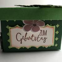 Traumhafte Geschenkbox mit Tropenflair zum Geburtstag - Geldgeschenk Bild 6